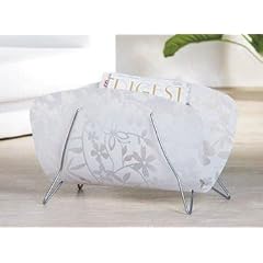 Zeitungsst�nder Jardin weiss 45,5 x 23,5 x 29cm
