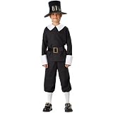 Pilgrim Boy Child Costume Size X-Small