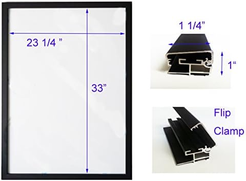 LED BackLit Box and Signage Display Board (26"x 36" Black)
