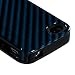 Racing Fiber Blue/Black (2D Silver) Fusion Protector Cover (Rubberized)