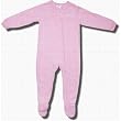 Calvin Klein Pink Footed Blanket Sleeper for Infant and Toddler Girls