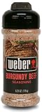 Weber Grill Burgundy Beef Seasoning, 6.25-Ounce (Pack of 4)