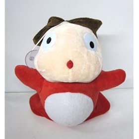 Ponyo 8 Inch Plush with Suction Cup
