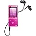Sony NWZE474P Walkman D&D MP3-Player 8GB inkl. 2 Spiele, Alugehäuse pink