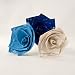 Shades of Blue Flower Bouquet - Decorative Flowers - Duct Tape Roses - Dark Blue and Light Blue Flowers