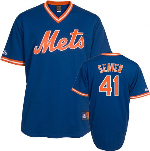 Tom Seaver New York Mets Royal Cooperstown Replica Jersey