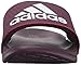 adidas Men's Adilette Comfort Slides Sandals, Maroon/White/Maroon, 13