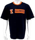 Illinois Fighting Illini Men's Astro Jumbo Printed Short Sleeve Tee