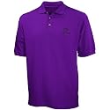 Holy Cross Crusaders Purple Pique Polo
