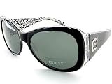 Guess - New GUESS GU-6287-ST GU6287ST BLKZ-3 Sunglasses 55-15-130 Grey Lens Black Zebra Frame W/Rhinestones