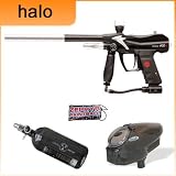 Kingman Spyder RSX Paintball Gun Halo B 48/3000 Kit