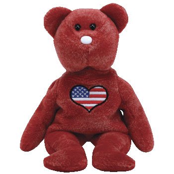 Childrens Toyshop  Sporting Goods : Ty Beanie Baby 2.0 - Heartland the Bear (Internet Exclusive)