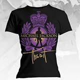 Michael Jackson - Royal Seal Girls S/S T-Shirt In Black