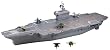 18" Aircraft Carrier Playset with Realistic Sounds