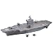 18 inch Aircraft Carrier Playset with Realistic Sounds