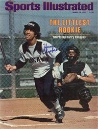 Harry Chappas autographed Sports Illustrated Magazine (Chicago White Sox)