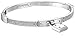 Michael Kors Tone Pave Padlock Bangle Bracelet