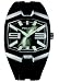 Police 'Axis' Gents Black Strap With Black Dial Watch