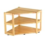 Corner TV Stand - Beechwood