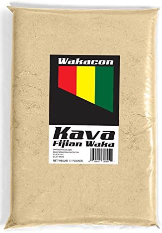 KAVA WAKA powder -11 LB- Fijian High Quality Kava