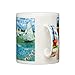 chaleur Claude Monet - The Beach at Saint-Adresse - 14oz Coffee Mug