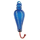 New Creative 24506 Hues Collection Hummingbird Feeder, Blue, 2.75-Inches Diameter x 8-Inches High