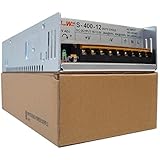 MegaWatt&reg; S-400-12x 36 Amps 430 Watts 9.5 to 15 Volts Adjustable Ham CB Radio Power Supply 13.8V 12V Not a China Clone Real MegaWatt MW