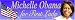 Michelle Obama for First Lady. Magnetic Bumper Sticker