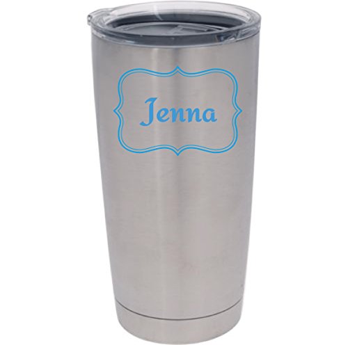 Custom Monogrammed Decal Tumbler | Yeti Decal with Design, Color, and Size Options (5")