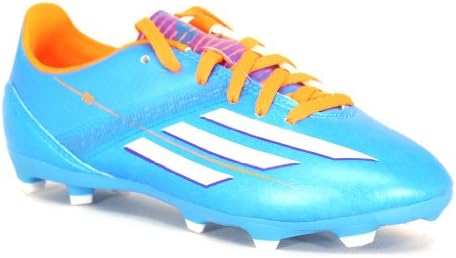 Adidas F10 TRX FG Junior Soccer Cleats Shoes - Solar Blue (Little Kid/Big Kid)