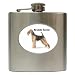 Airedale Terrier Hip Flask (6 oz)