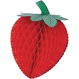 Tissue Strawberry Party Accessory (1 count)