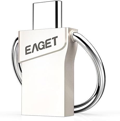 Soonbuy EAGET Dual Interface Flash Drive 32GB 64GB Waterproof USB3.0 Type-C3.1 Supper Speed for Apple MacBook &amp; OTG Mobile Phone