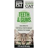 Natural Pet Pharmaceuticals by King Bio Teeth and Gums Control for Cat, 4-Ounce