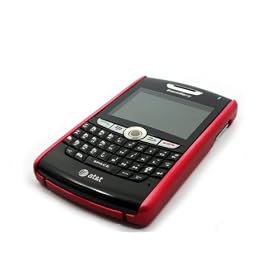 RIM Blackberry 8800, 8820, 8830 Soft Polycarbonate Slim fit Case - Red (Cozip Brand) Made in Korea
