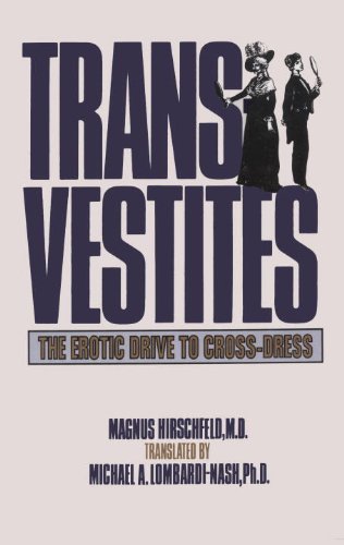 transvestites the erotic drive to cross dress new concepts in human sexuality