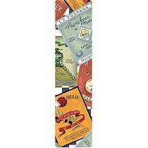 Magic Mark Cook Book Size, Non-Slip Book Mark, Olive Oil Collage by Gracey Knight