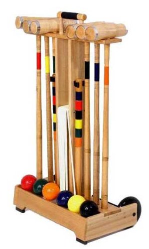 Gamenamics CQ234-6 6-Player Croquet Set