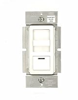 IllumaTech Incandescent Dimmer with LED Locator, 600-Watt 120-Volt AC, White/Ivory/Light Almond, IPI06-1LX