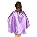 Everfan Purple Polyester Satin Superhero Cape - Kids