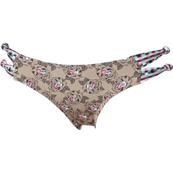 Volcom Mystery Garden Knot Side Retro Bikini Bottom - Women's Volcom Mystery Garden Knot Side Retro Bikini Bottom - Women's