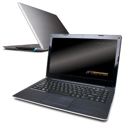 CyberpowerPC Zeus-M U1800 14.1-Inch Laptop (Metallic)