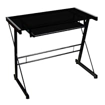 Walker Edison Solo Desk, Black