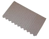 200 Youngdale 1/8 Thick Hinge Hex Bumper 1/4 Diameter Tan