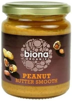 (8 PACK) - Biona Peanut Butter - Smooth| 1 kg |8 PACK - SUPER SAVER - SAVE MONEY