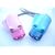 Set of Two Pig Shaped Dynamo Torch No Batteries / pump torch