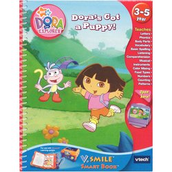 Click here to buy V Tech - V.Smile Smart Book-Dora the Explorer by VTech.