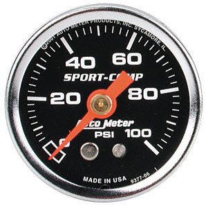 Auto Meter 2174 Autogage Mechanical Fuel Pressure Gauge