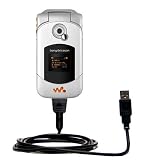 Classic Straight USB Cable for the Sony Ericsson W300i with Power Hot Sync and Charge capabilities - Gomadic Brand w/ TipExchange Technology