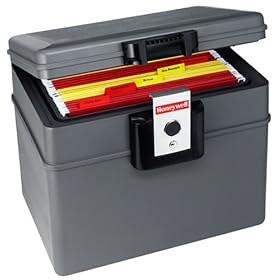 <b>Honeywell Protector 1070-Cubic-Inch 1/2-Hour Fire Waterproof Hanging File Safe #2037</b>